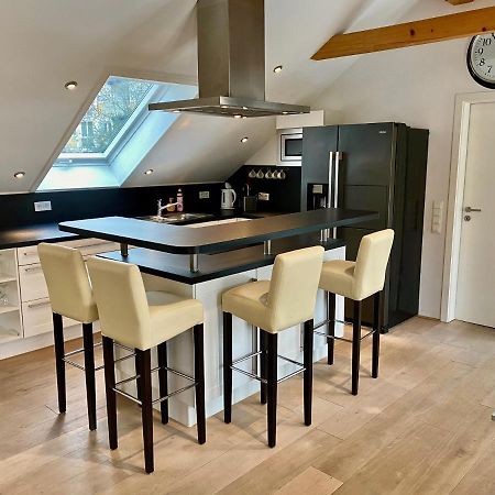 Luxurioeses Studio Im Zentrum, Balkon, Kamin, Klima Lägenhet Ravensburg Exteriör bild